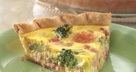 Ham and Broccoli Quiche